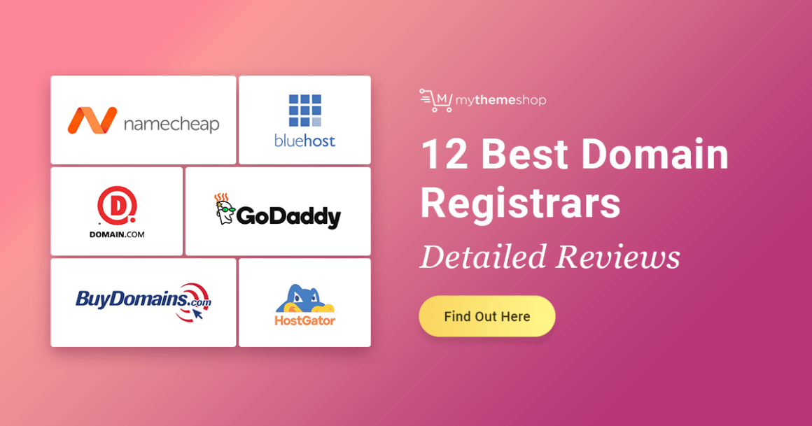 12 Best Domain Registrars of 2019 | Reviews