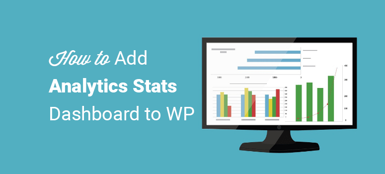 how to add analytics stats dashboard to wordpress