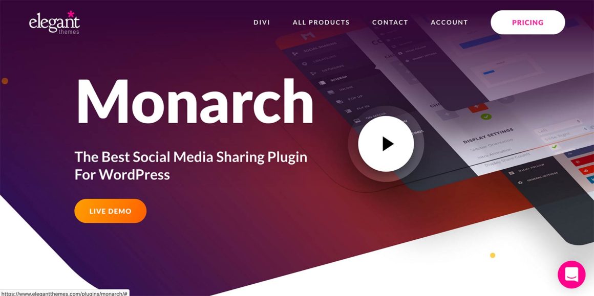 Monarch Social Sharing Plugin Review