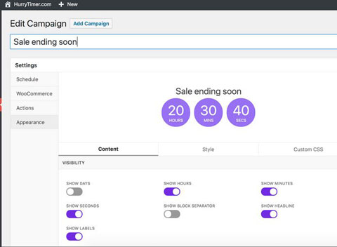 HurryTimer: Scarcity Countdown Timer for WooCommerce - WP Solver