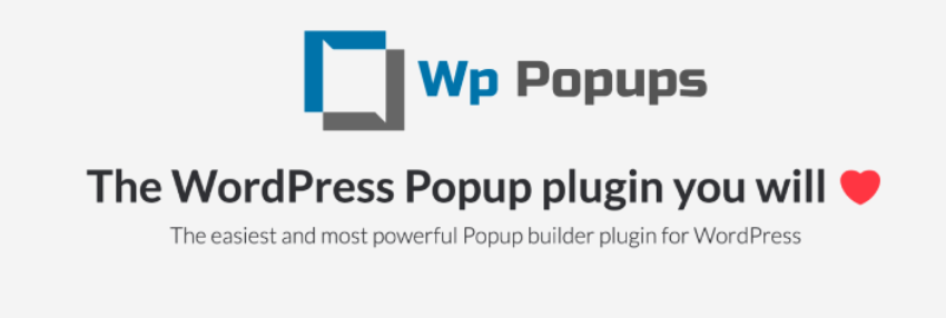 The WP Popups WordPress plugin.