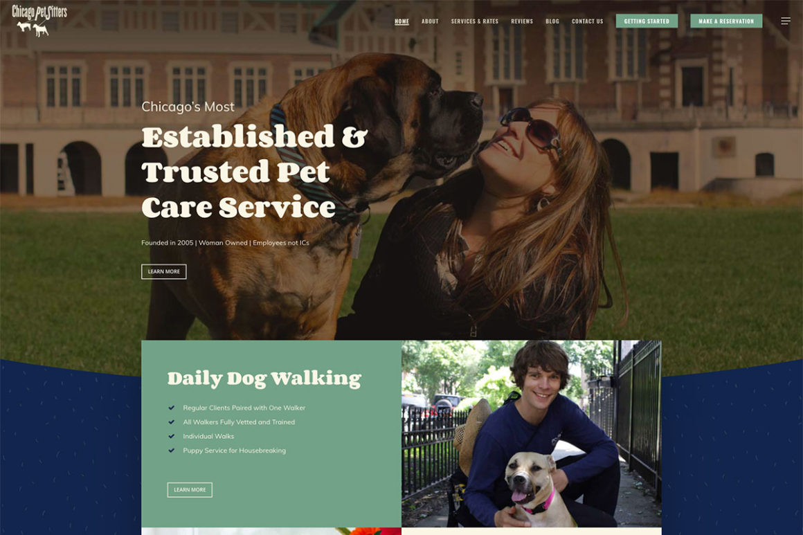 19 Best Pet Care Websites Design Inspiration 2020 - Colorlib