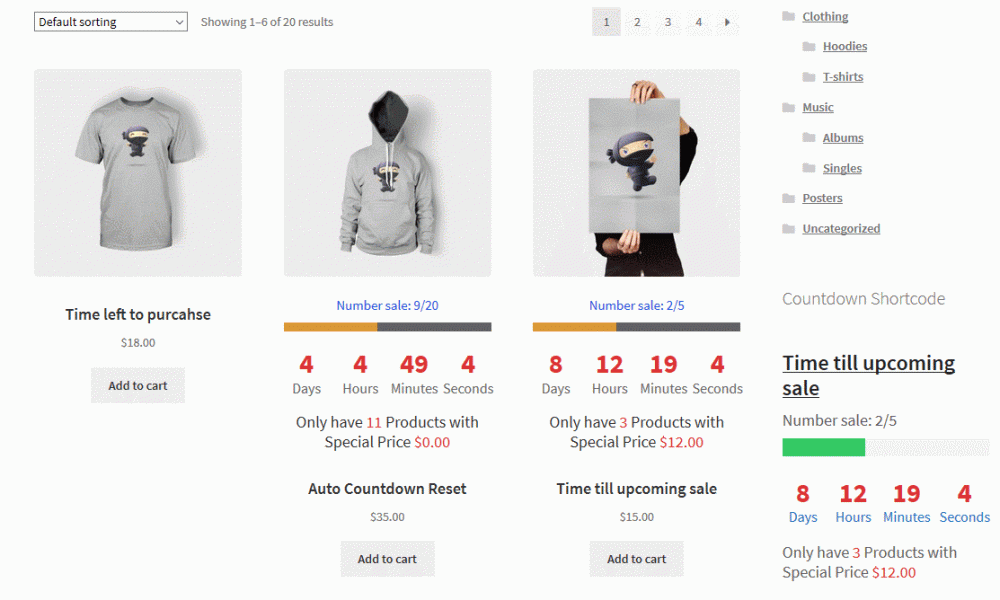 Schedule, Reset Countdown Plugin for WooCommerce - WP Solver