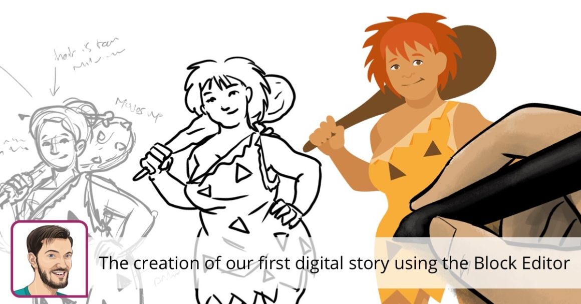The creation of our first digital story using the block editor • Yoast