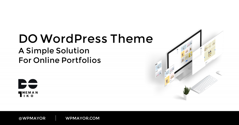 DO WordPress Theme: A Simple Solution for Online Portfolios - WP Mayor