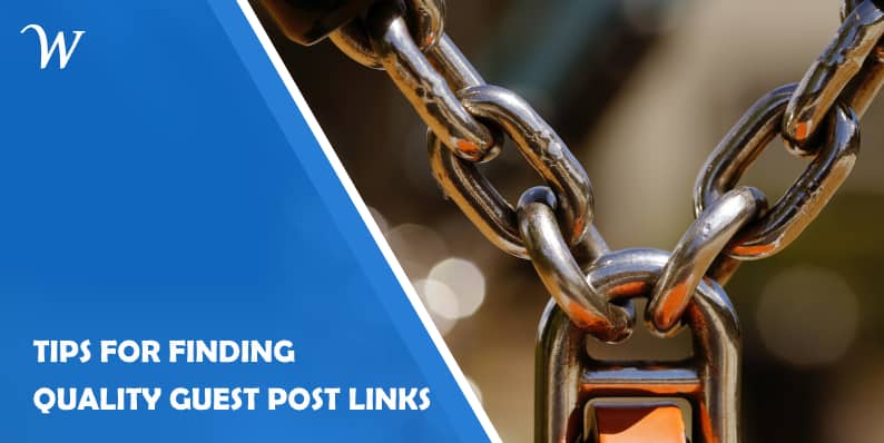 Finding Quality Guest Post Links