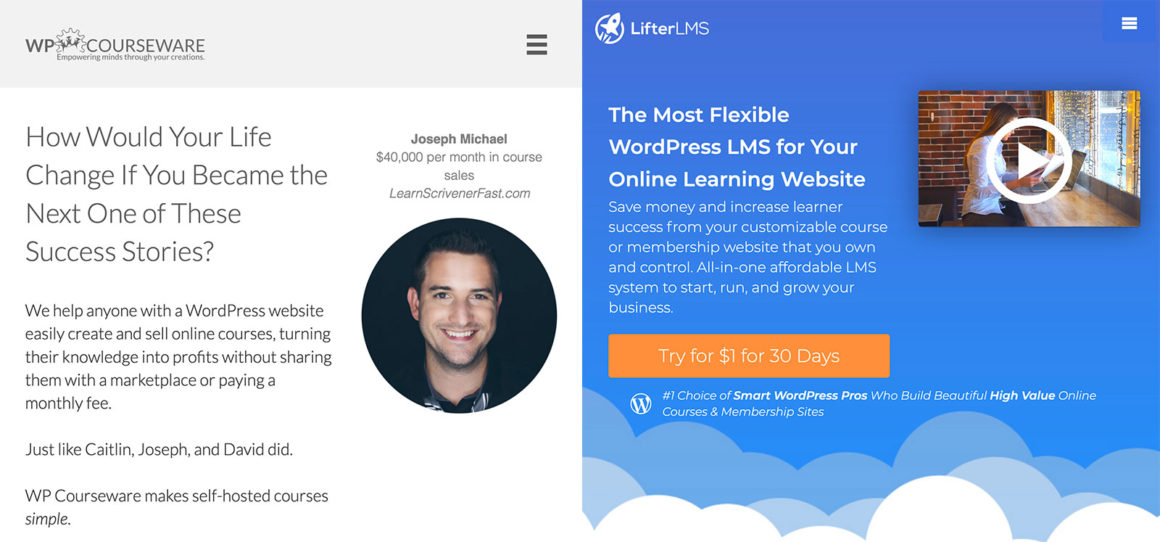 LifterLMS vs WP Courseware: Which is the Better Course Building Plugin?