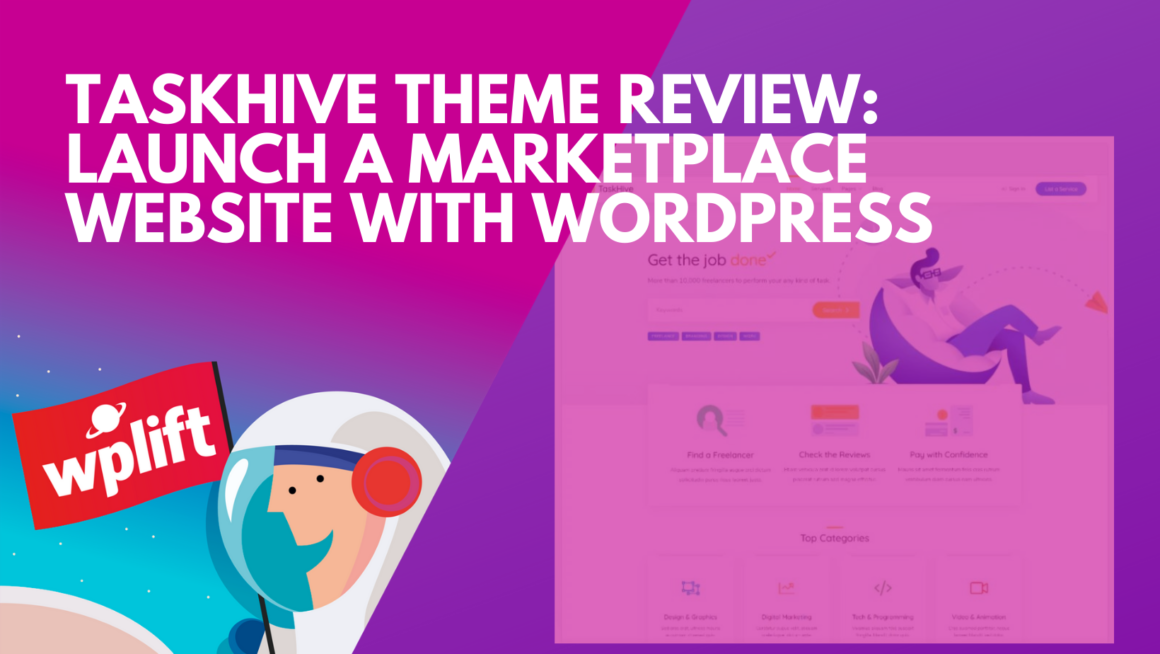 TaskHive Theme Review: Launch a Service Marketplace Website With WordPress