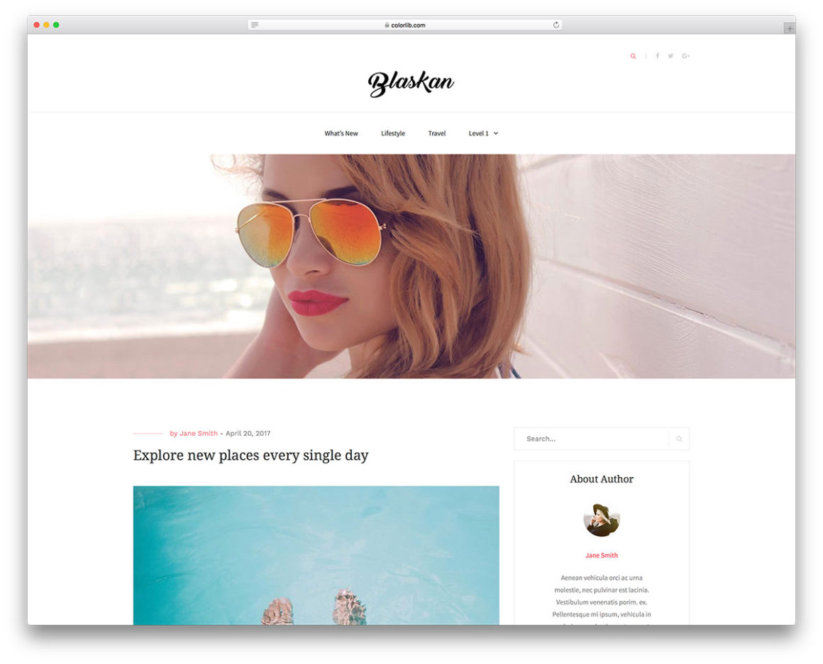Your Perfect Free Clean WordPress Theme. Over 25 Themes! - Colorlib