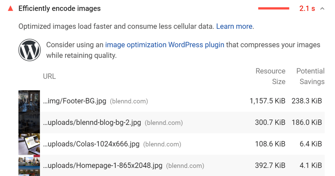 How To Efficiently Encode Images In WordPress (PSI Item)