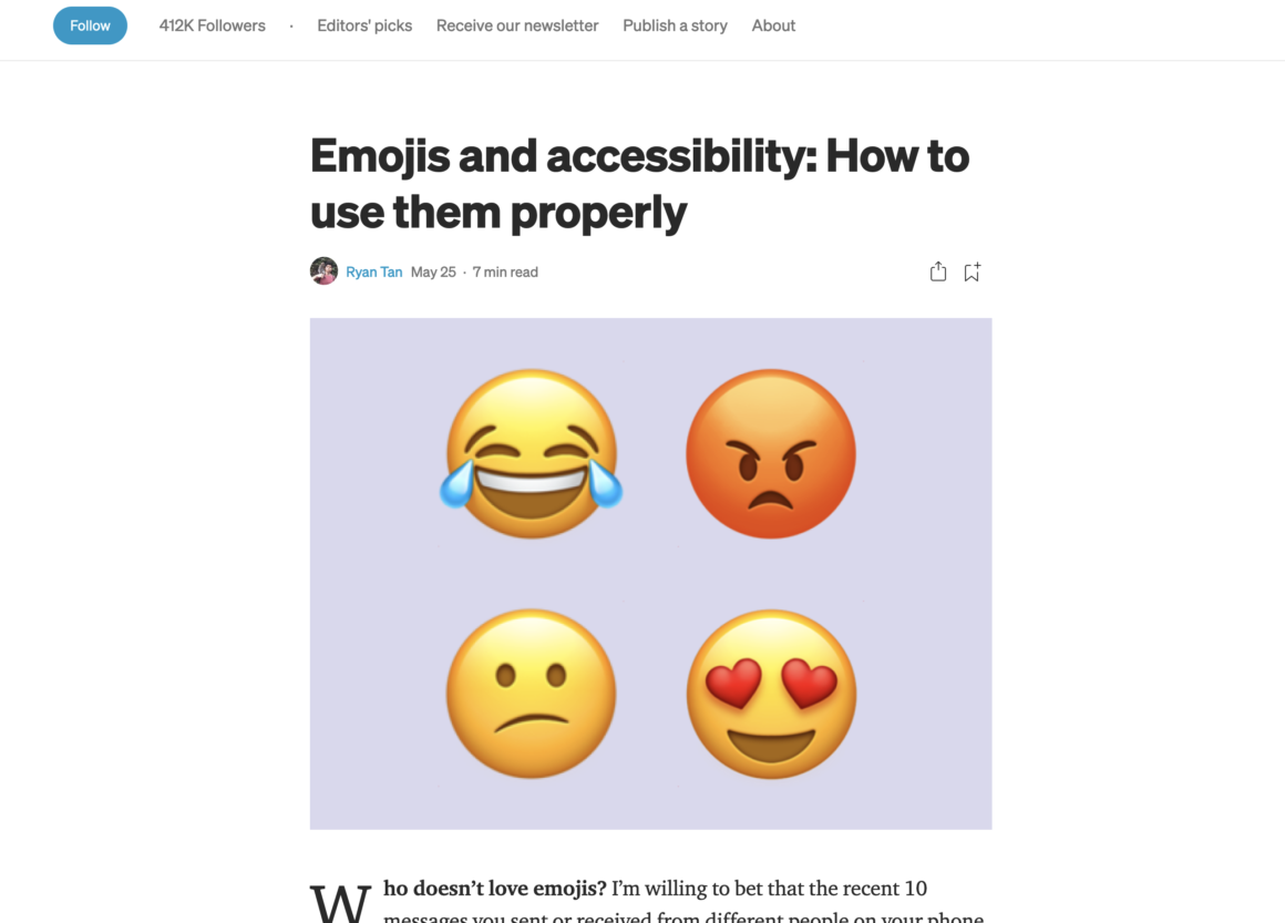 Some Emoji-Accessibility Guidance