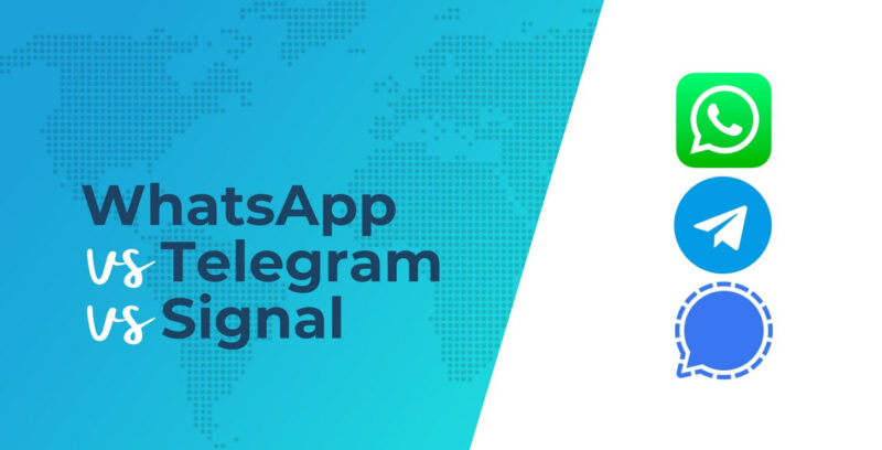 WhatsApp vs Telegram vs Signal: Which Messaging App Is Best? (2021)