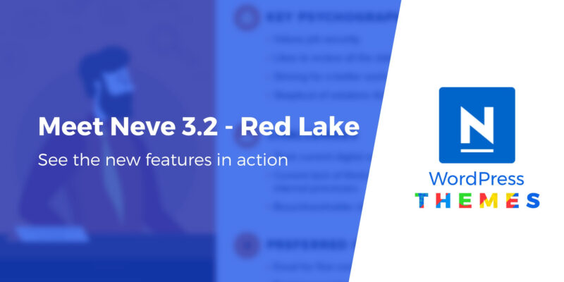 Neve 3.2 "Red Lake" - More Features for Your Favorite WordPress Theme