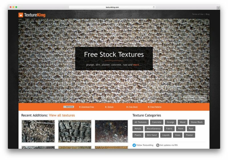 Top 15 Resources of Textures for Web Designers & Artists