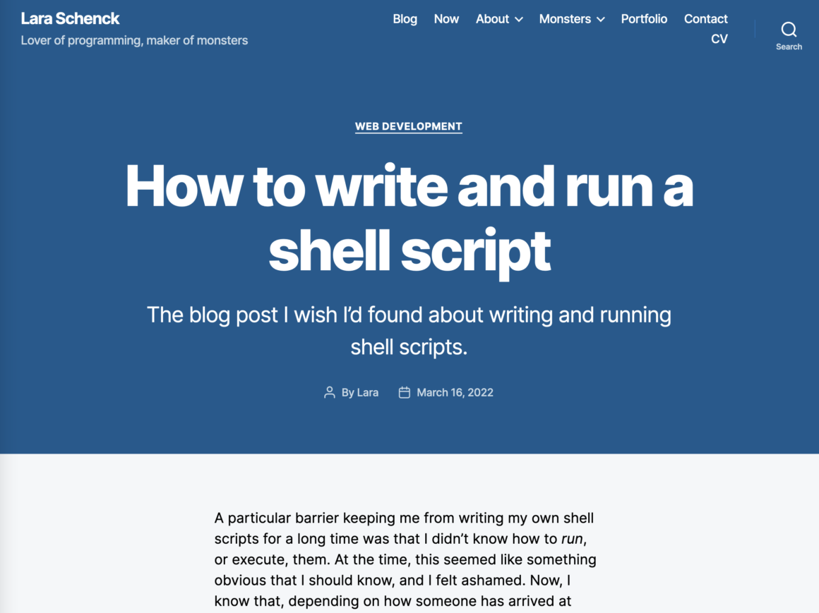 How to Write and Run Shell Scripts