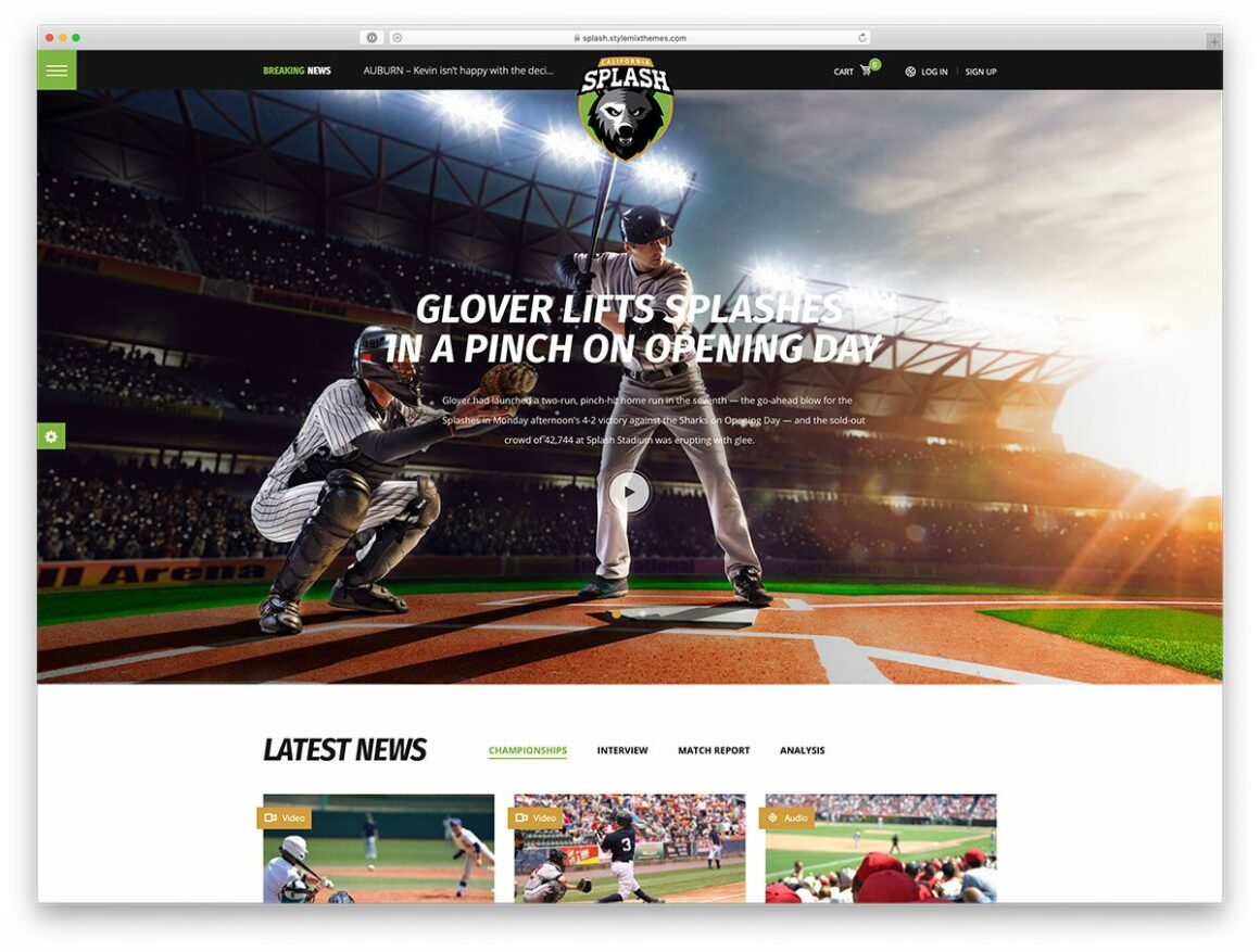 9 Best Baseball WordPress Themes For Sports Club & Enthusiasts 2022