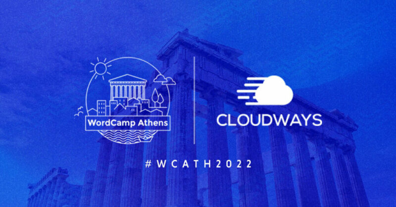 Cloudways Sponsored the WordCamp Athens 2022 Event