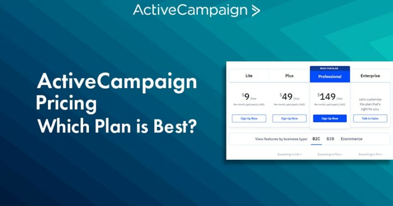 activecampaign pricing plans