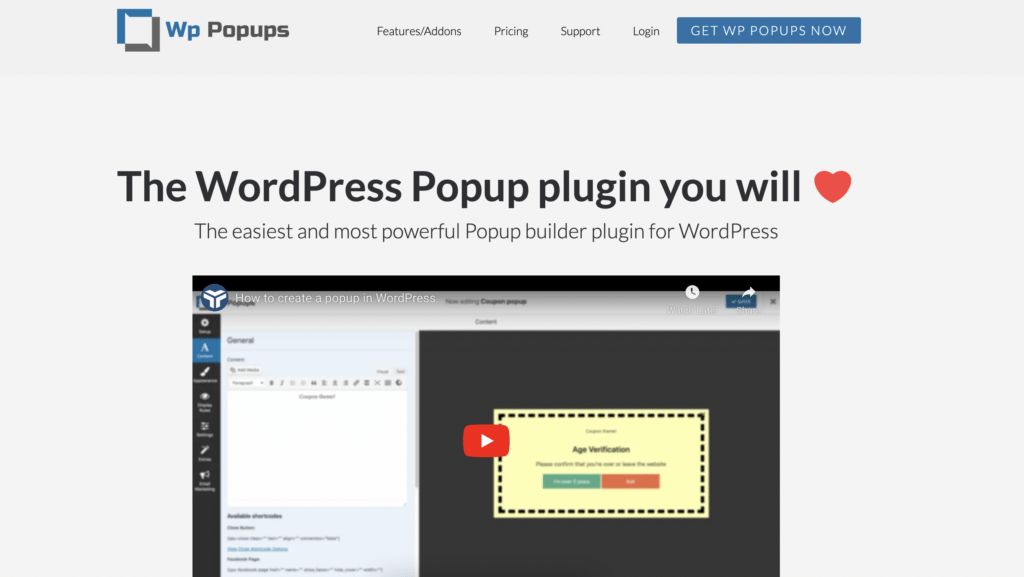 WP Popups Overview