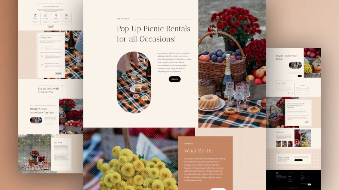 Get a Free Popup Picnic Layout Pack for Divi