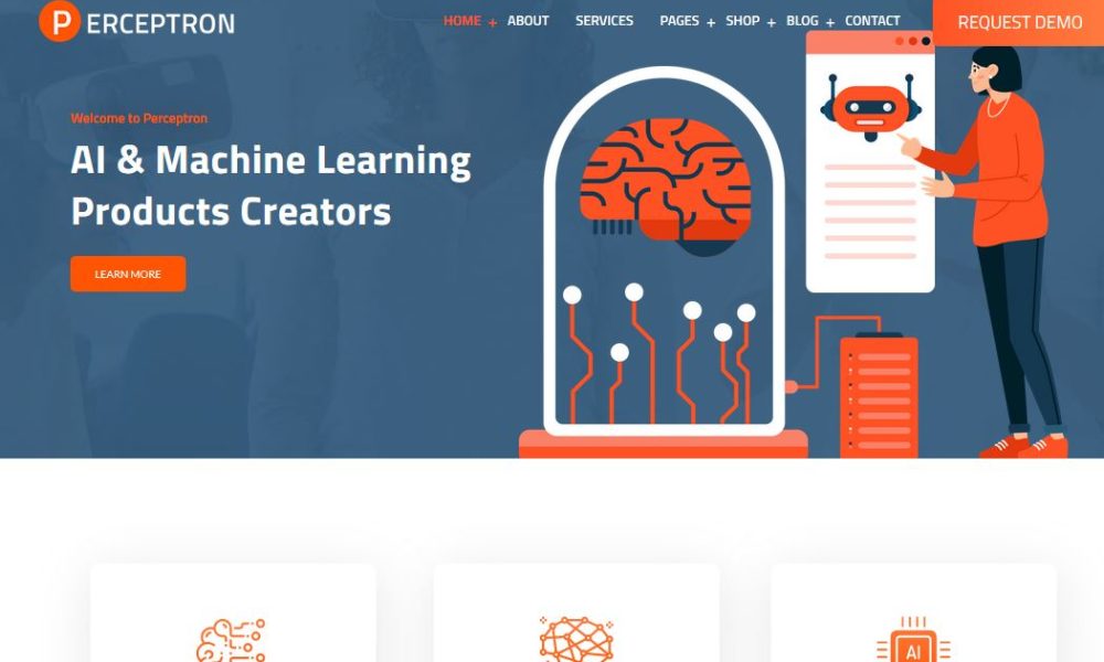 15 WordPress Themes for AI & Machine Learning