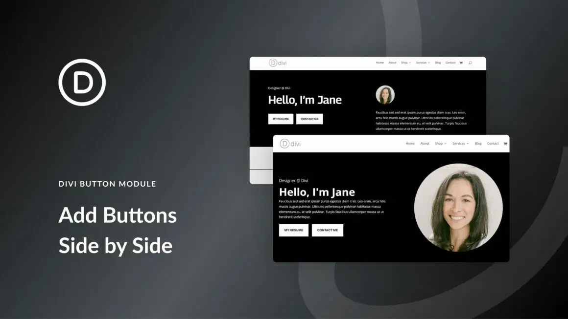 4 Ways to Add Divi Button Modules Side by Side