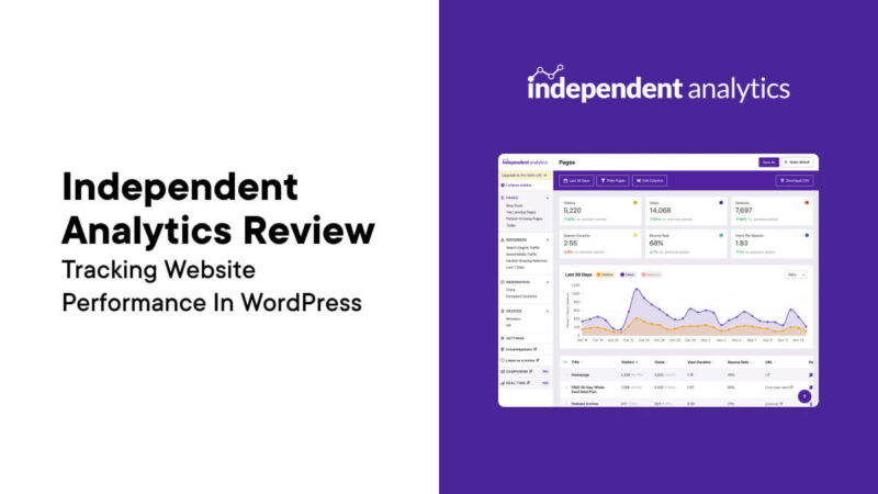 Independent Analytics Review: Tracking Website Performance in WordPress