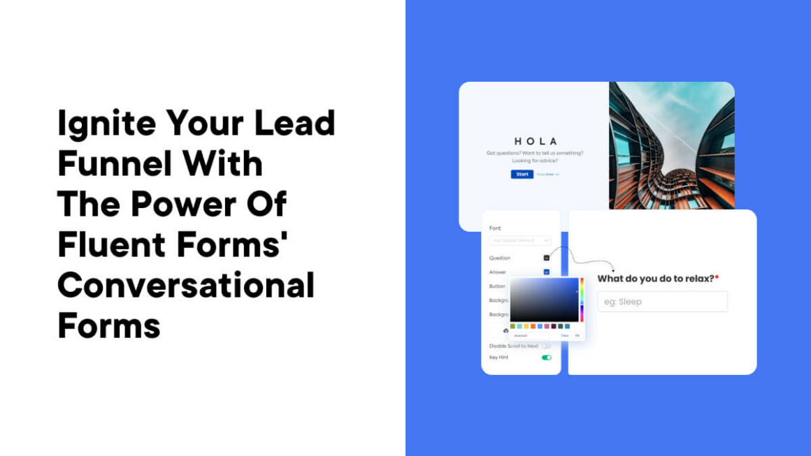 Ignite Your Lead Funnel with the Power of Fluent Forms' Conversational Forms