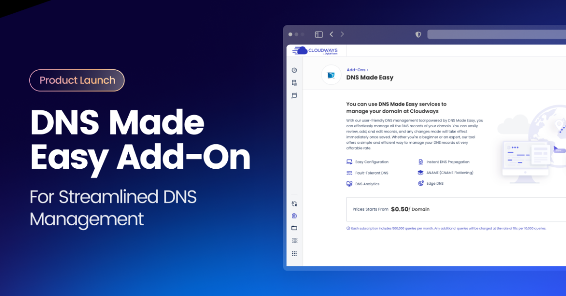 New DNS Made Easy Add-on: Simplify DNS Management Now!