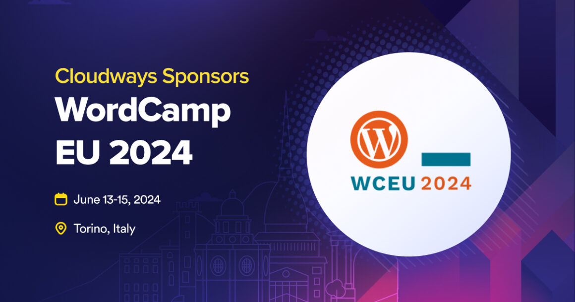Cloudways Sponsor WordCamp Europe 2024