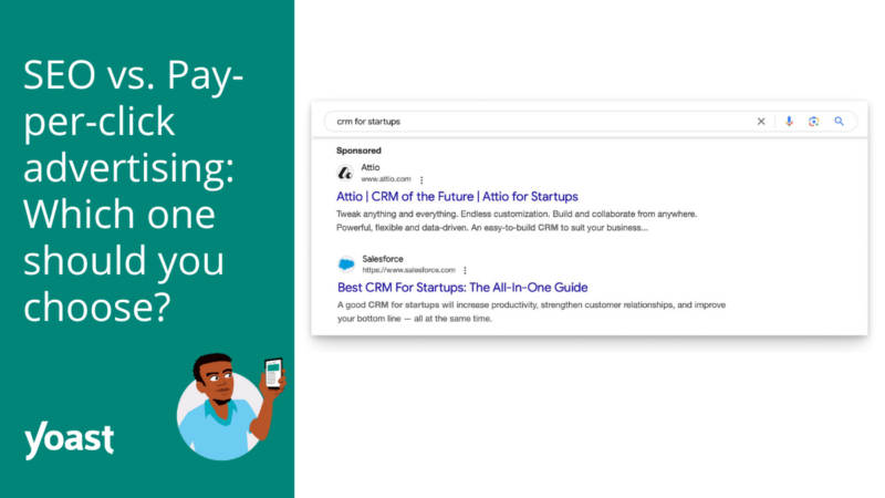 SEO vs. Pay-per-click advertising: Which one should you choose?