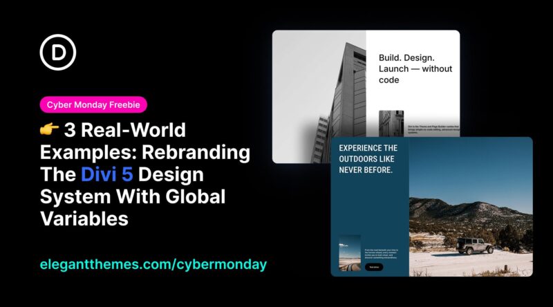 3 Real-World Examples: Rebranding The Divi 5 Design System With Global Variables