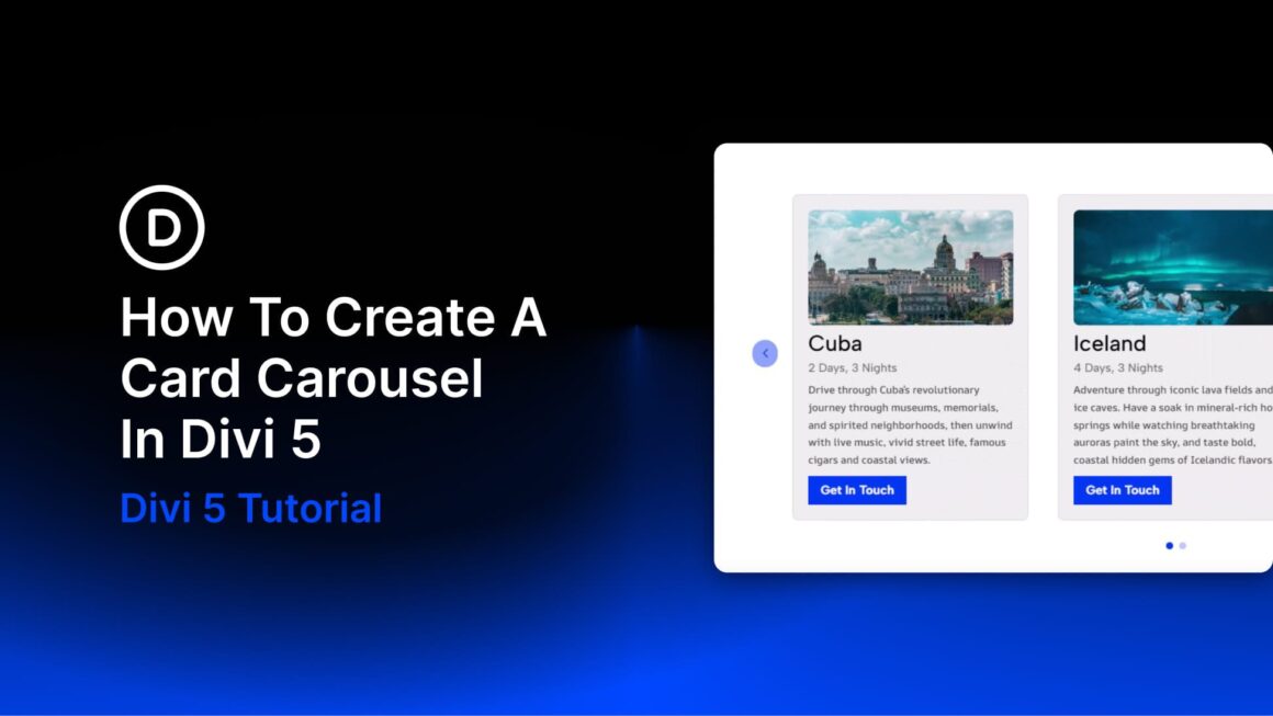 How To Create A Card Carousel In Divi 5 2 How To Create A Card Carousel In Divi 5